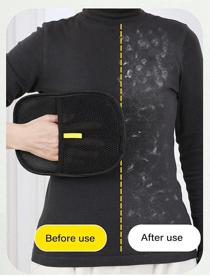 Static Pet Hair Removal Mitts for Furniture