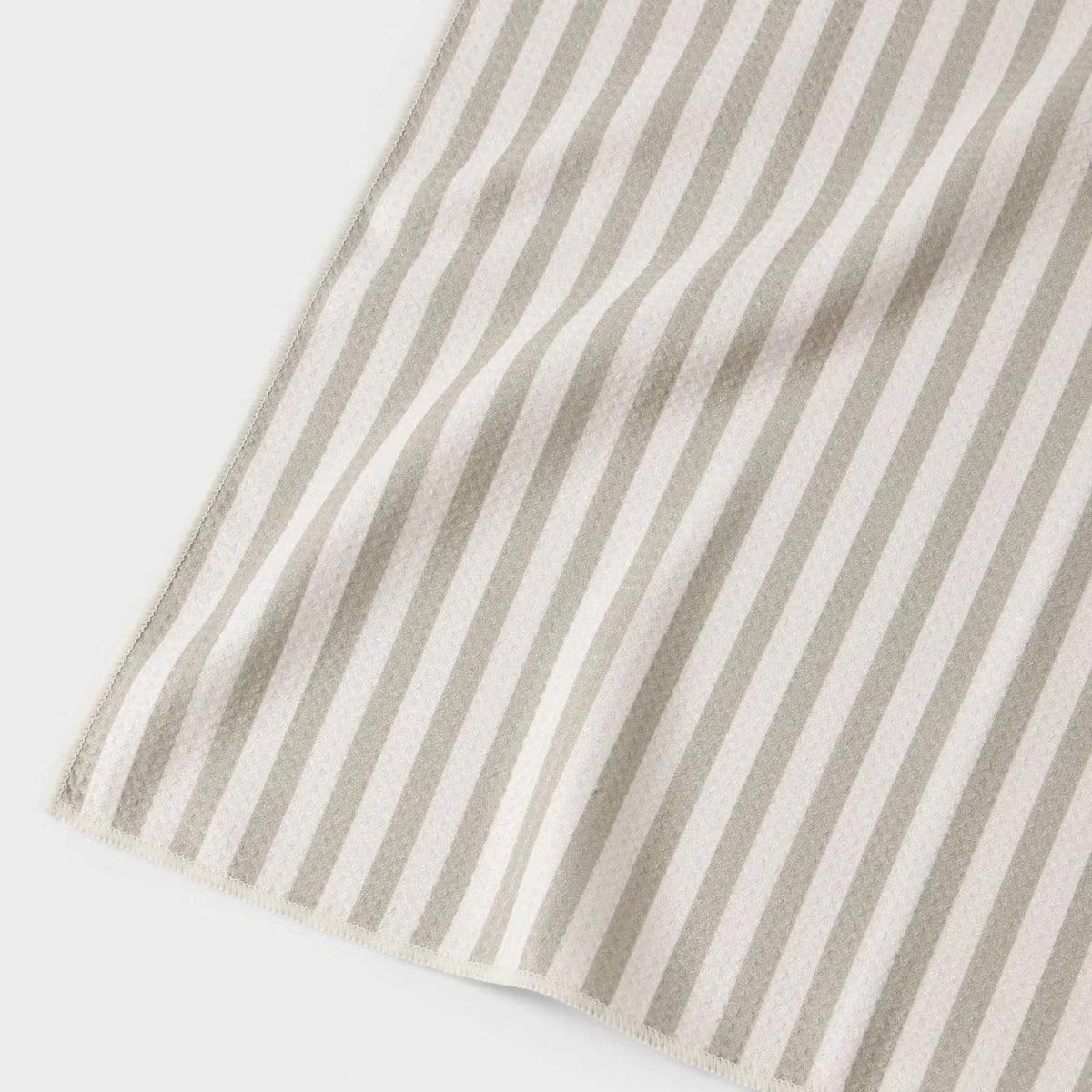 1PC Tan Quick Dry Striped Waffle Hand Towel - Absorbent Kitchen Towel