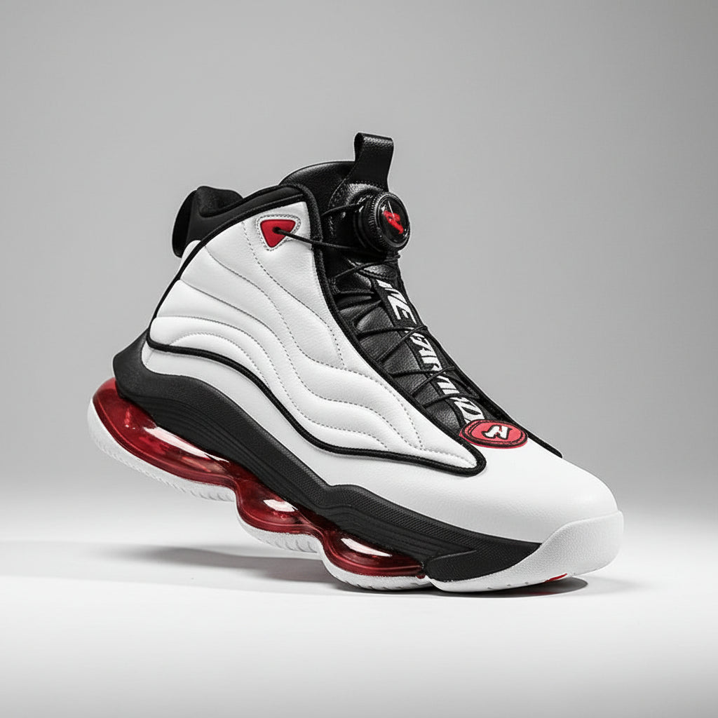Men's Basketball Shoes Breathable Cushioning Non-Slip Wearable Runing Shoes Gym Training Athletic Basketball Sneakers for Women