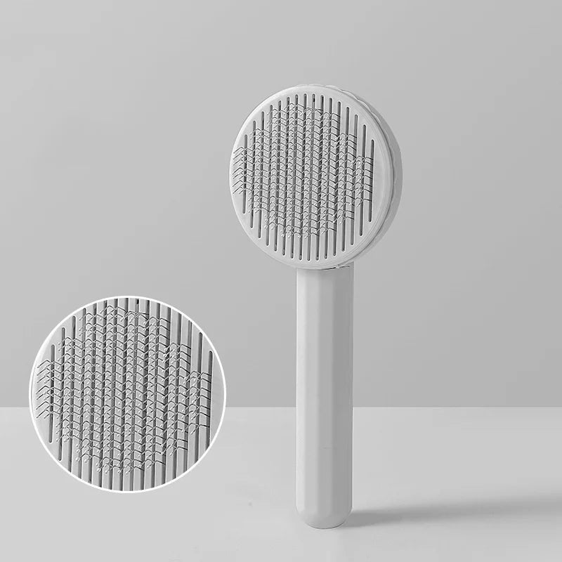 Self-Cleaning Needle Comb for Cats & Dogs