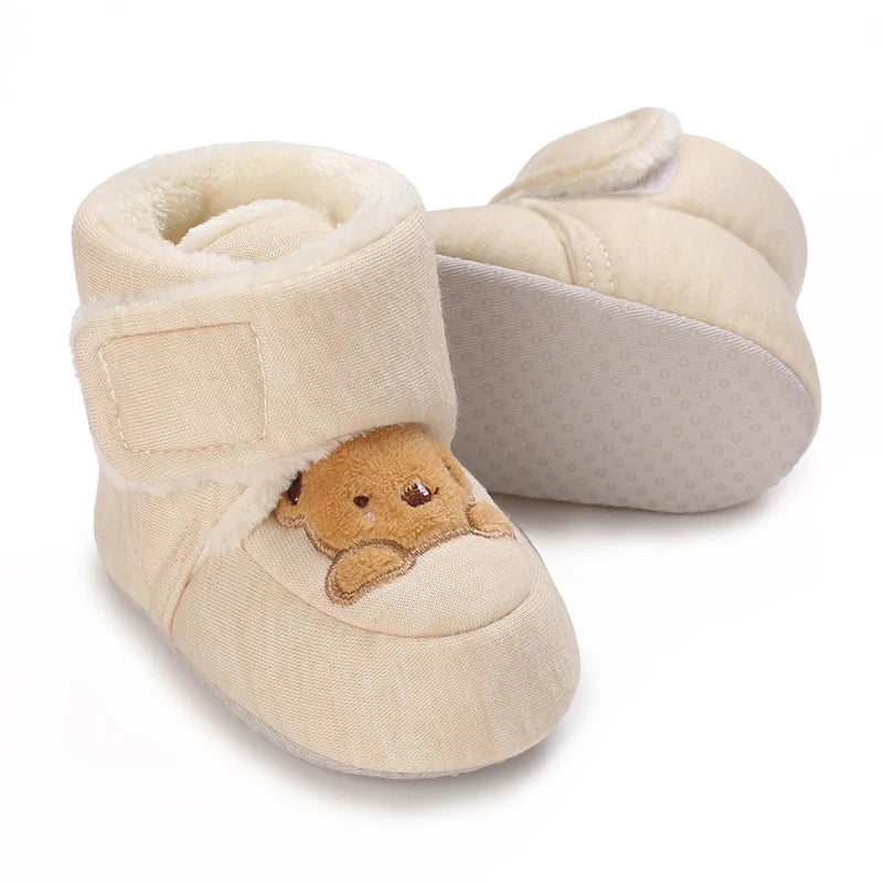 Cute Cartoon Cotton First Walker Shoes