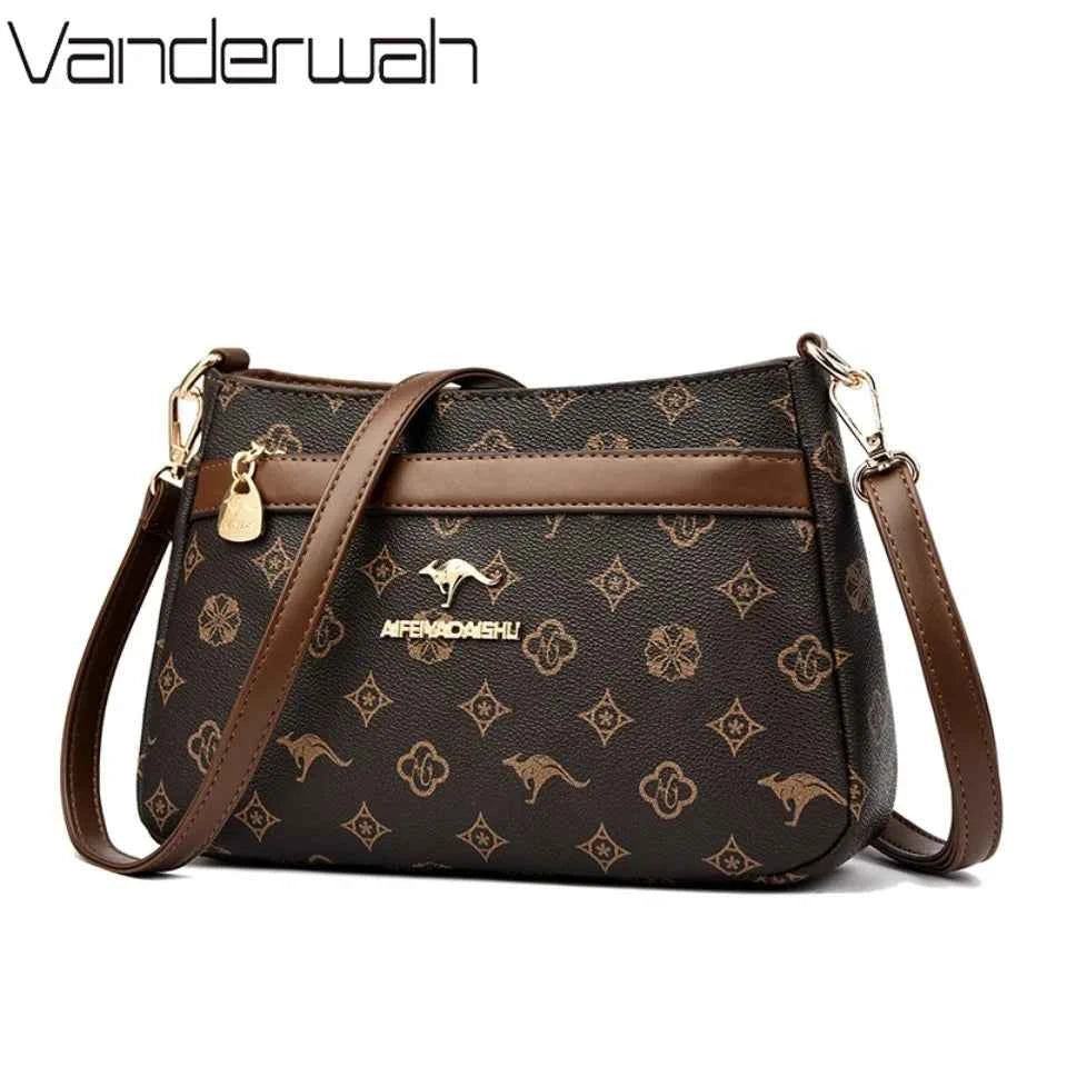 Genuine Brand Quality Soft Pu Leather Shoulder Crossbody Bag Luxury Handbags Women Bags Designer Female Messenger Bag 2026