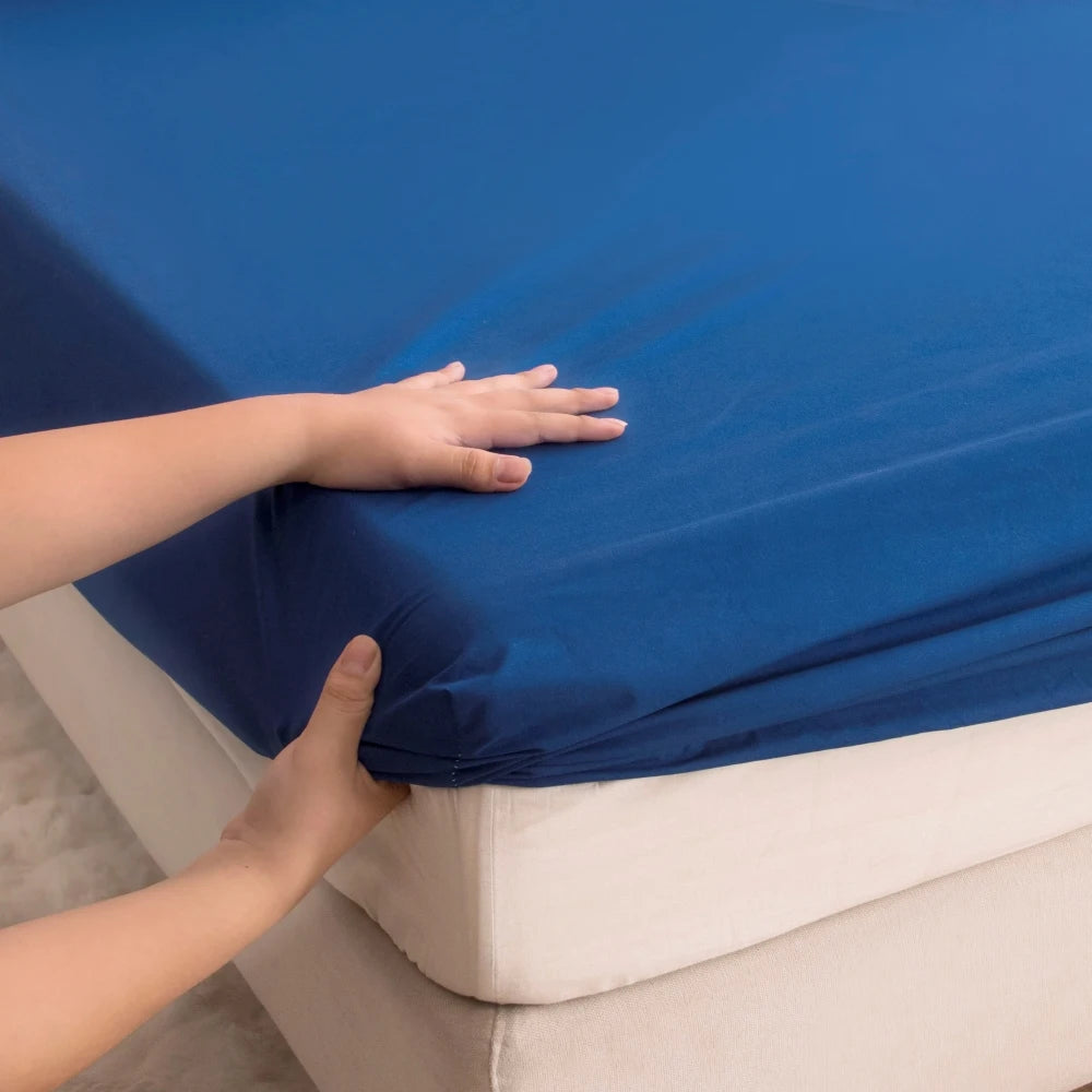 Waterproof Fitted Sheet with 360° Elastic Band