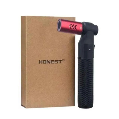 HONEST Gas Powerful Windproof Blue Flame Cigar Adjustment Spray Gun 1300° Outdoor Camping Fashion Torch Lighter Gadget