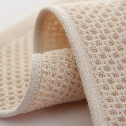 100% Cotton Waffle Bath Towels | Quick-Dry Absorbent Towel Set for Home & Hotel