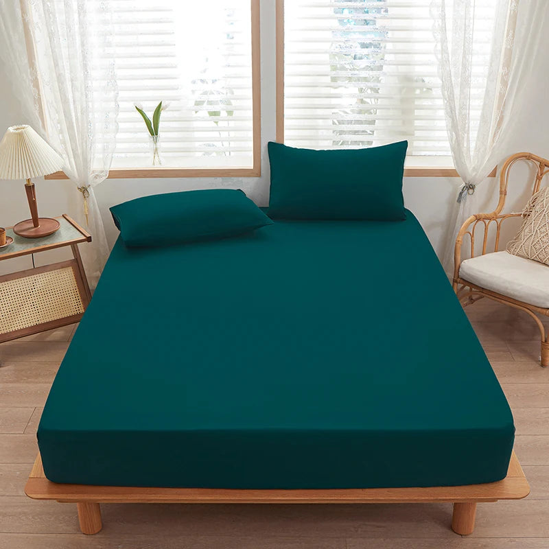 Solid Color Fitted Sheet | 100% Polyester, All Sizes