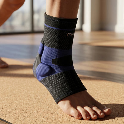 Lightweight High Elastic Fitted Ankle Brace, Shock Absorption Pressure Relief for Daily Sports, Anti-Sprain Ankle Protection Sle