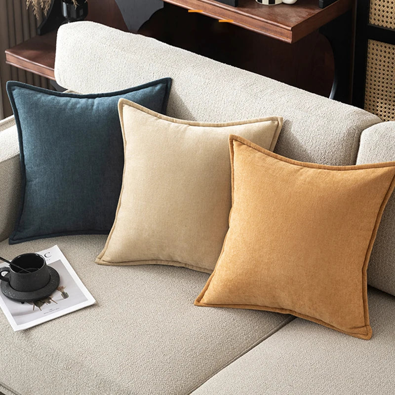 Retro Chenille Decorative Cushion Cover