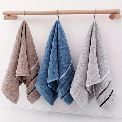 Premium Soft Absorbent Bath & Face Towels — Multi-Color Pack