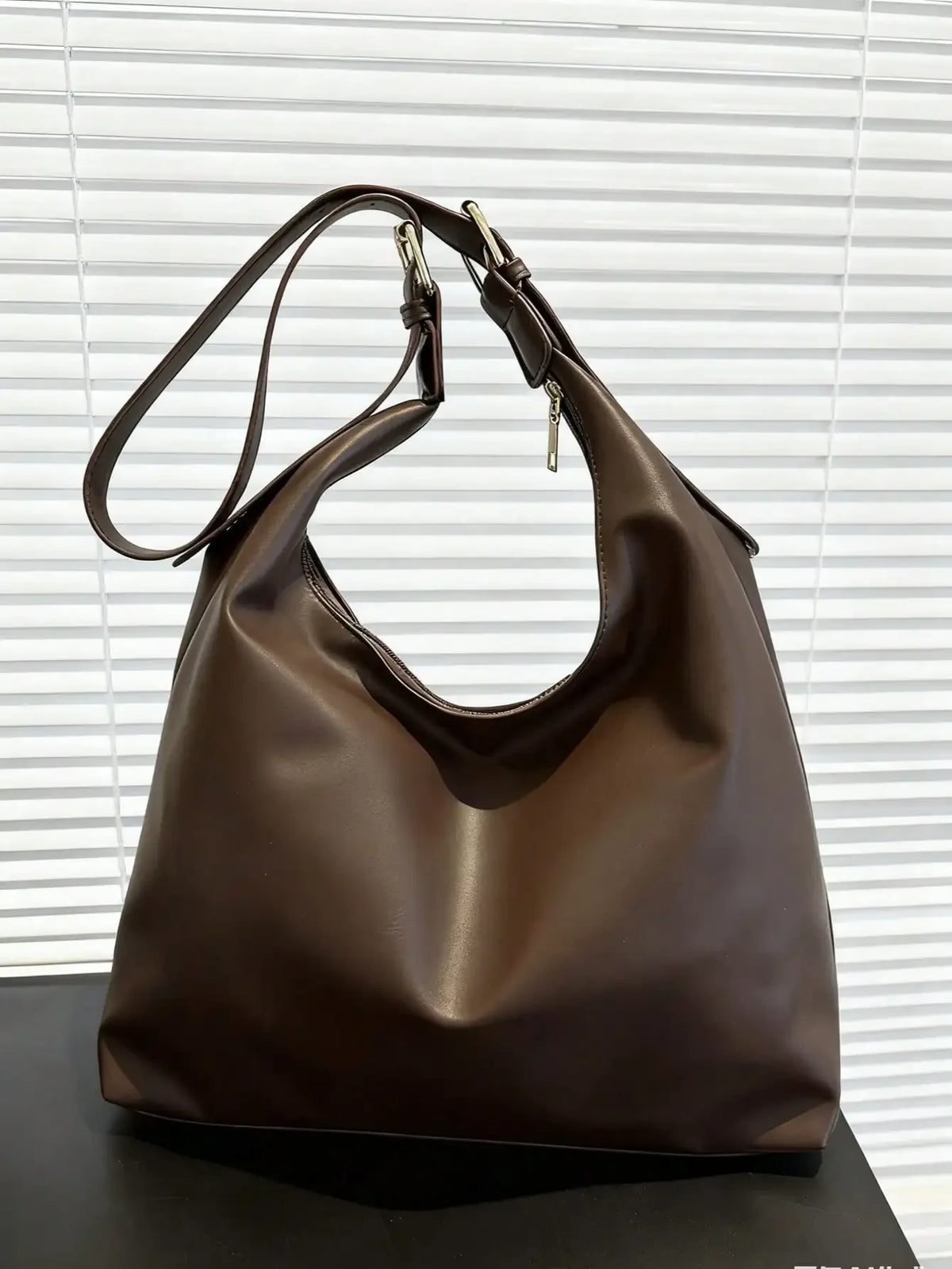 Large Capacity Solid Color Shoulder & Tote Bag