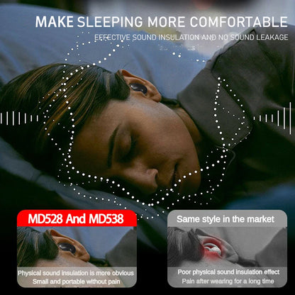 SK Ultra-Thin Sleep Headphones – Bluetooth 5.3, Invisible In-Ear, Waterproof, Sport & Sleep