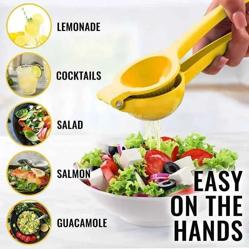 Manual Lemon Clip Creative Kitchen Gadgets Colorful Manual Lemon Juicer Not Easy To Deform Mini Home Portable Lemon Clip