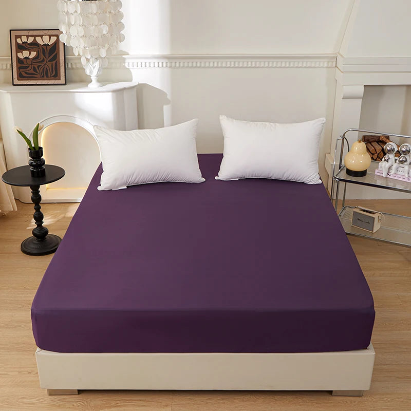 Solid Color Fitted Sheet | 100% Polyester, All Sizes