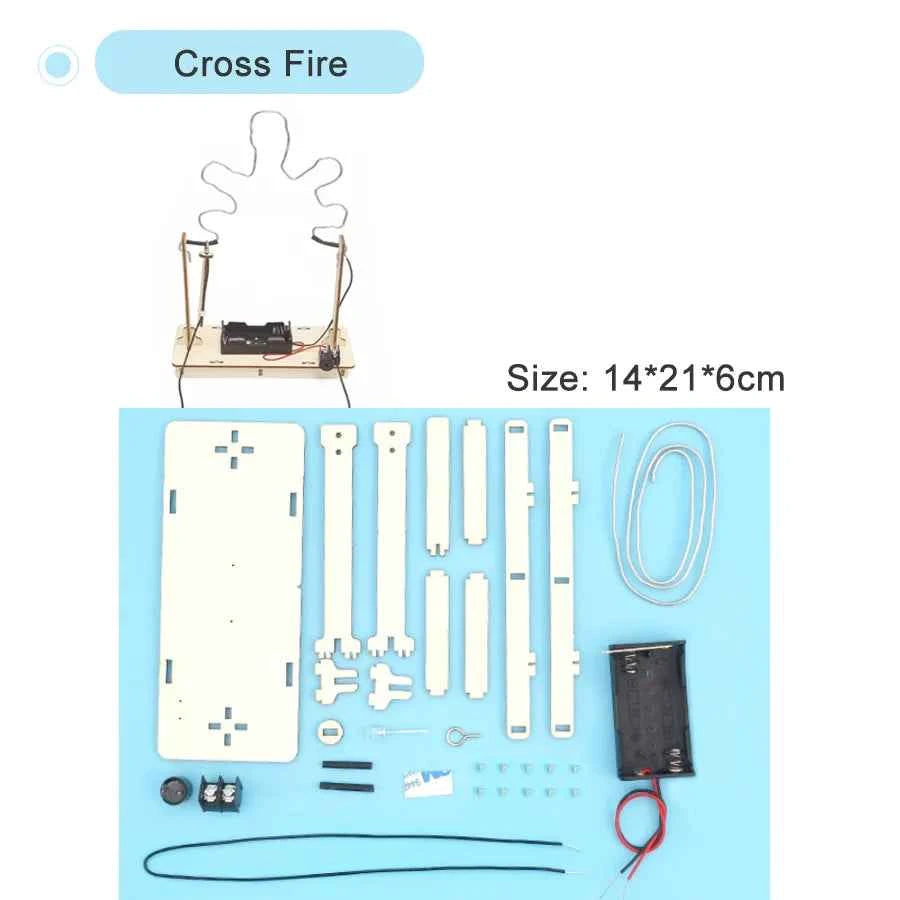 DIY Science Toys Children Educational STEM Kits Car Dinosaur Model Technologia Experimental Tool Wood Puzzle Games School Supply