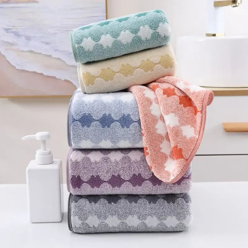 Microfiber Bath & Face Towels — Ultra Absorbent, Skin-Friendly