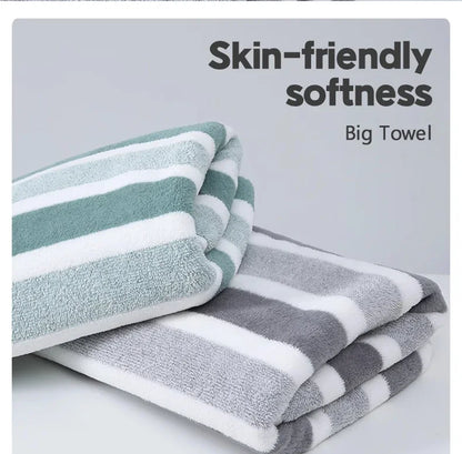 Thickened Absorbent Bath Towel, Soft Face Towel