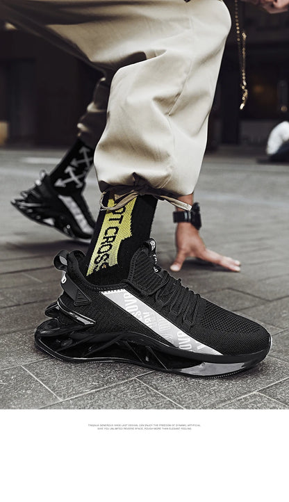 Unisex Casual Breathable Sneakers — Lightweight Fashion Running Shoes
