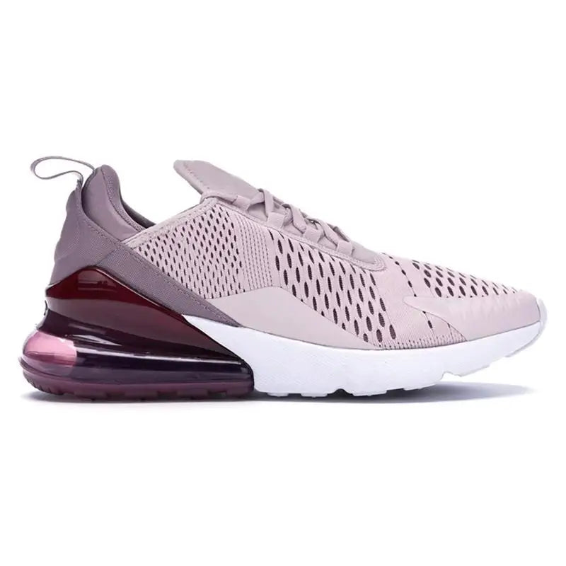 270 270s Designer Running Shoes Black Core White Atmosphere Brown University Red Photo  Men Women trainers Sports Sneaker