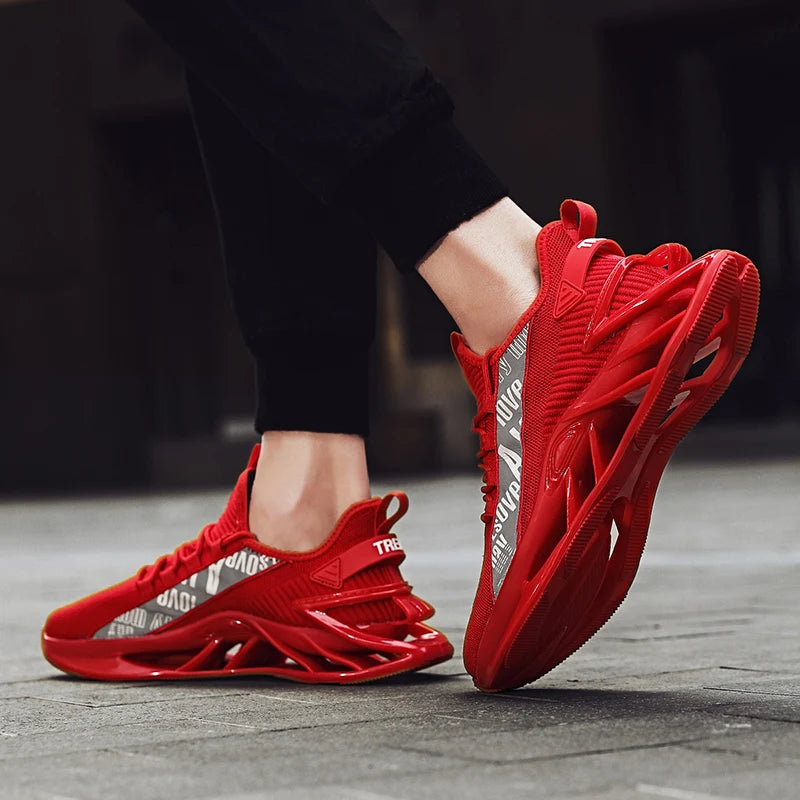 Unisex Casual Breathable Sneakers — Lightweight Fashion Running Shoes