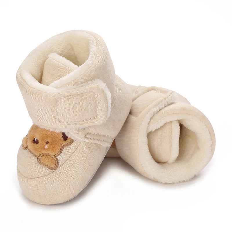 Cute Cartoon Cotton First Walker Shoes