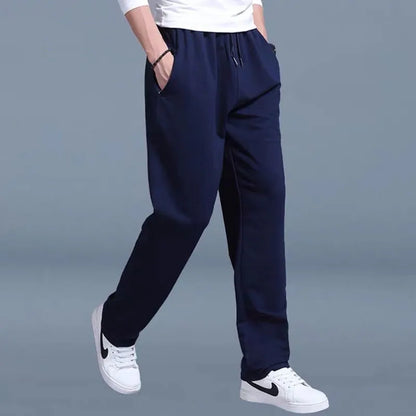 Men's Loose Casual Straight Jogging Sweatpants — Large Size Spring Summer Sport Pants