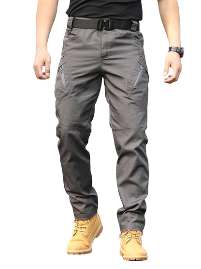 Men's Tactical Pants — Multi-Pocket Scratch-Resistant Breathable Lightweight Outdoor Pants