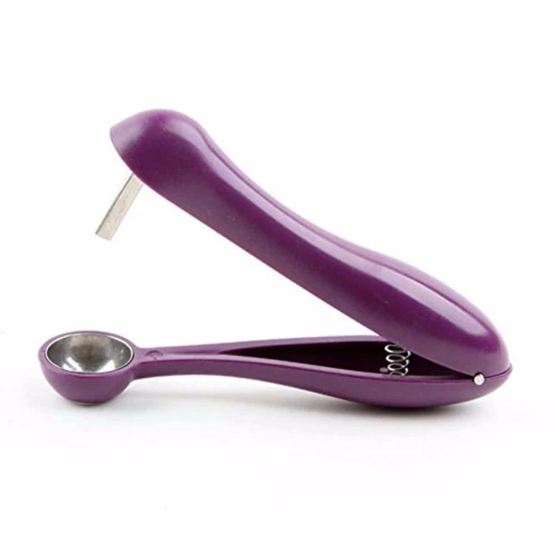 Cherry Pit Remover & Olive Pitter Tool – Fruit & Vegetable Seed Remover Kitchen Gadget