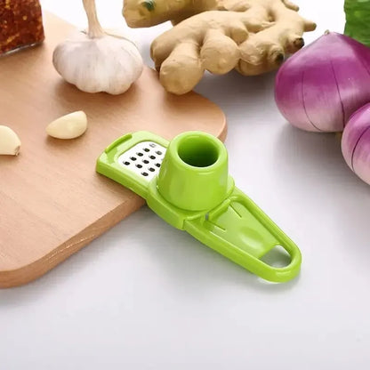 Mini Manual Garlic Grinder & Press – Creative Garlic Masher Kitchen Gadget