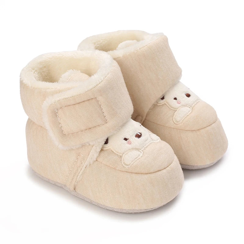 Cute Cartoon Cotton First Walker Shoes
