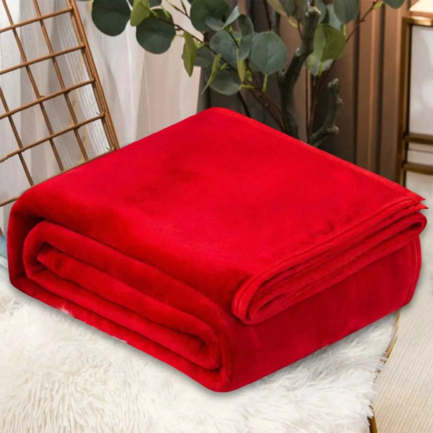 70×100cm Coral Fleece Blankets Comfy Lightweight Single Twin Blanket Multi-Purpose Daily Home Outdoor Travel Portable Blanket