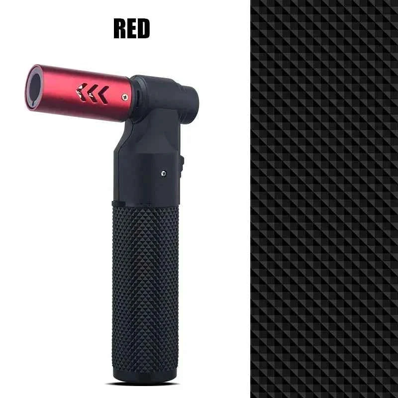 HONEST Gas Powerful Windproof Blue Flame Cigar Adjustment Spray Gun 1300° Outdoor Camping Fashion Torch Lighter Gadget