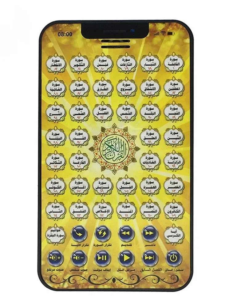 38 Chapters Arabic Quran Islamic Best Gift for Muslim Kids Educational Al Kuran Learning Machine Toys Tablet Toy Pad  Kid