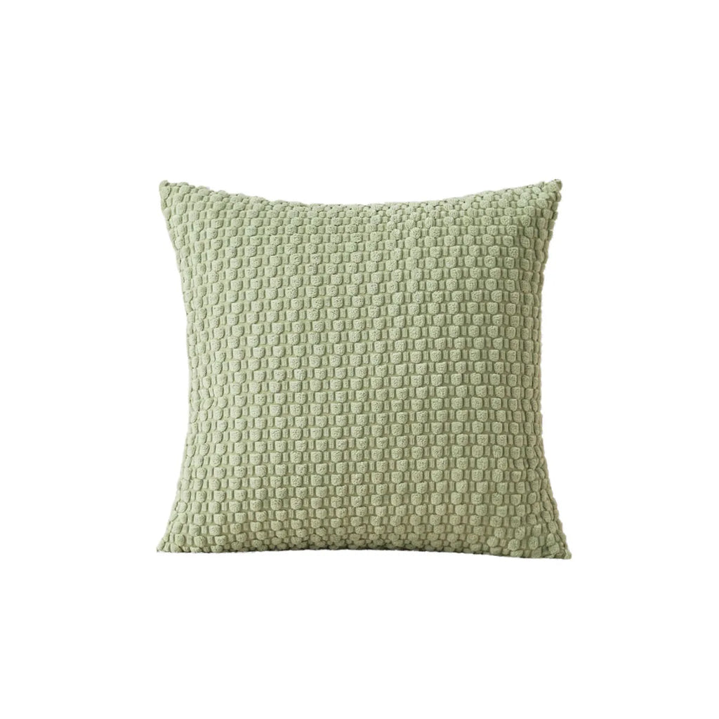 Boho Striped Corduroy Cushion Cover, Dark Blue
