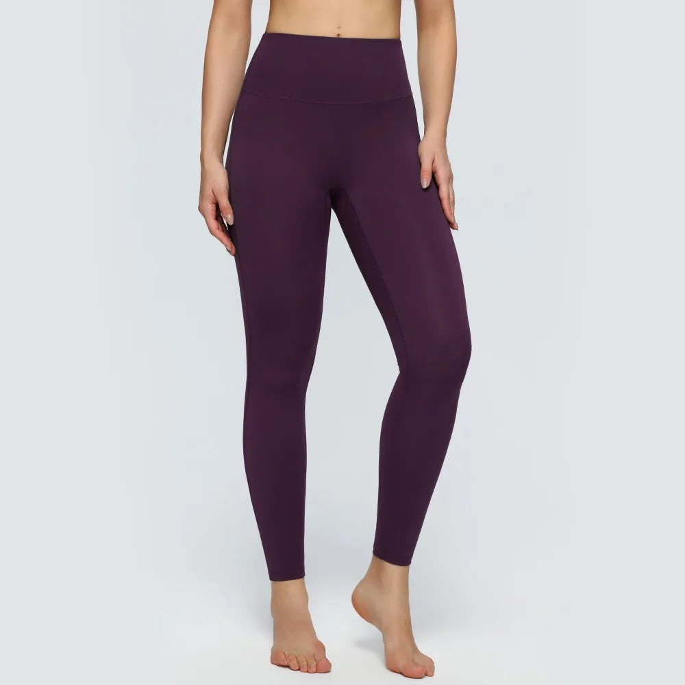 Women’s Naked-Skin Yoga Leggings — High Stretch Butt Lifting Fitness Pants