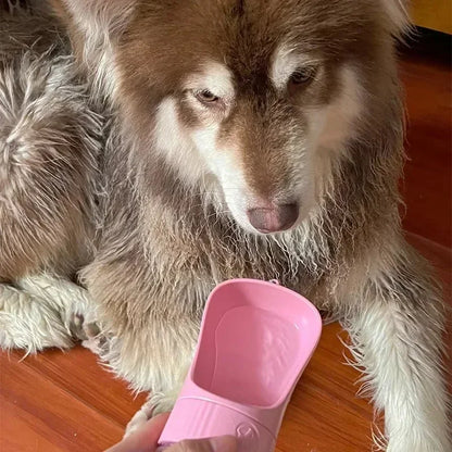 320ml Portable Dog Water Bottle & Food Container