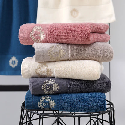 3 Pure Cotton Hair Drying Towels, 100% Cotton, Quick-Drying, Absorbent, Hair