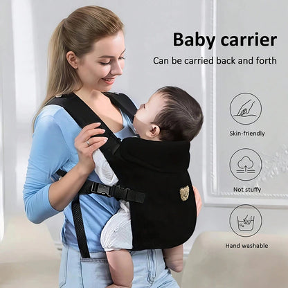 Ergonomic 4-in-1 Baby Carrier, Adjustable Straps