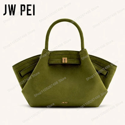 Quiet Luxury Trapeze Tote, Pebbled Vegan Leather