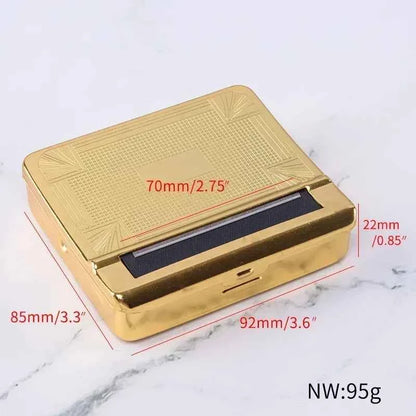 70/78/110mm Paper Rolling Machine Tobacco Box Kit Semi Automatic Cigarette Maker for Storing Lighter Smoking Pipe Accessories