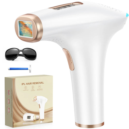 3-in-1 IPL Epilator, 5cm² Flash Window, 17.6J