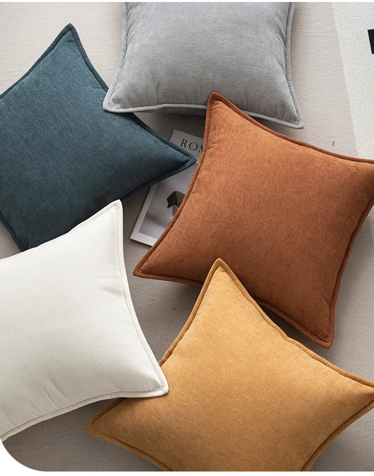 Retro Chenille Decorative Cushion Cover