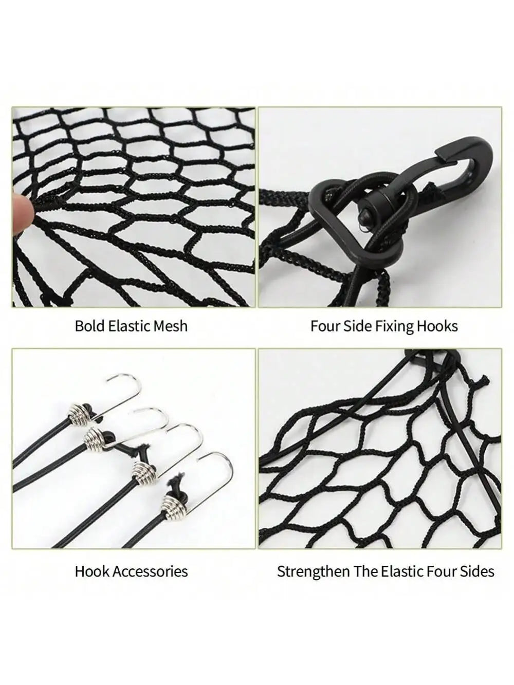 Elastic Car Trunk Fence Net for Dog Safety