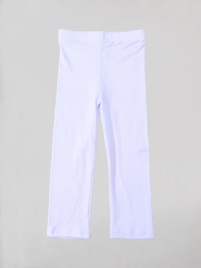 Girl Pants Soft Elastic Kids Leggings Candy Color Girls Skinny Pant Solid Color Trousers for Aged 2-12 Years Children Daily Wear