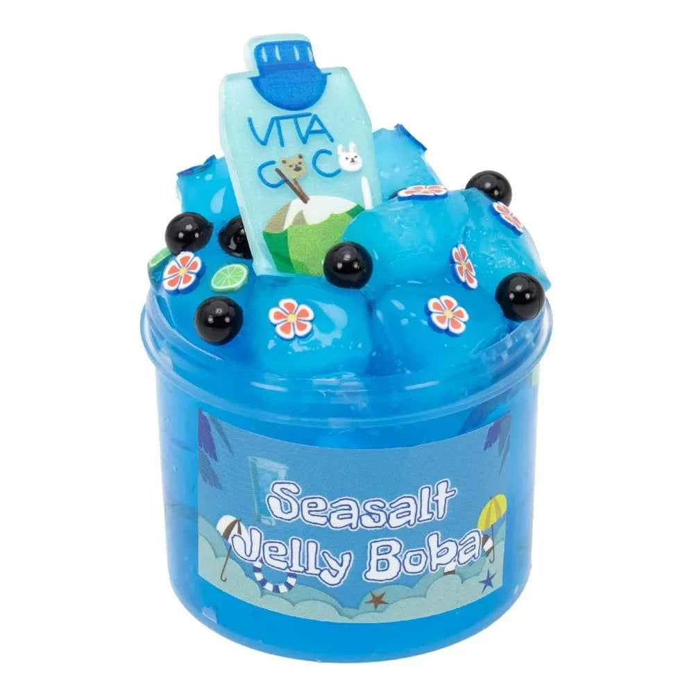 Soft 70ml Crystal Slime Foam Ball Glitter Clear Slime Set Strawberry Kiwi Stress Relief Slime Kit