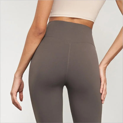 Women’s High Waist Butt Lift 7/8 Yoga Leggings — Naked Feeling