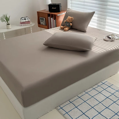 Solid Color Fitted Sheet | Single to Queen