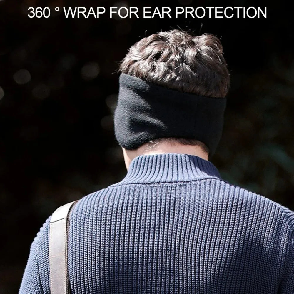 Winter Men's Padded And Thickened Ear Warmers To Prevent Cold And Wind Warm Ear Muffs