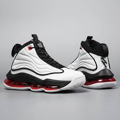 Men's Basketball Shoes Breathable Cushioning Non-Slip Wearable Runing Shoes Gym Training Athletic Basketball Sneakers for Women