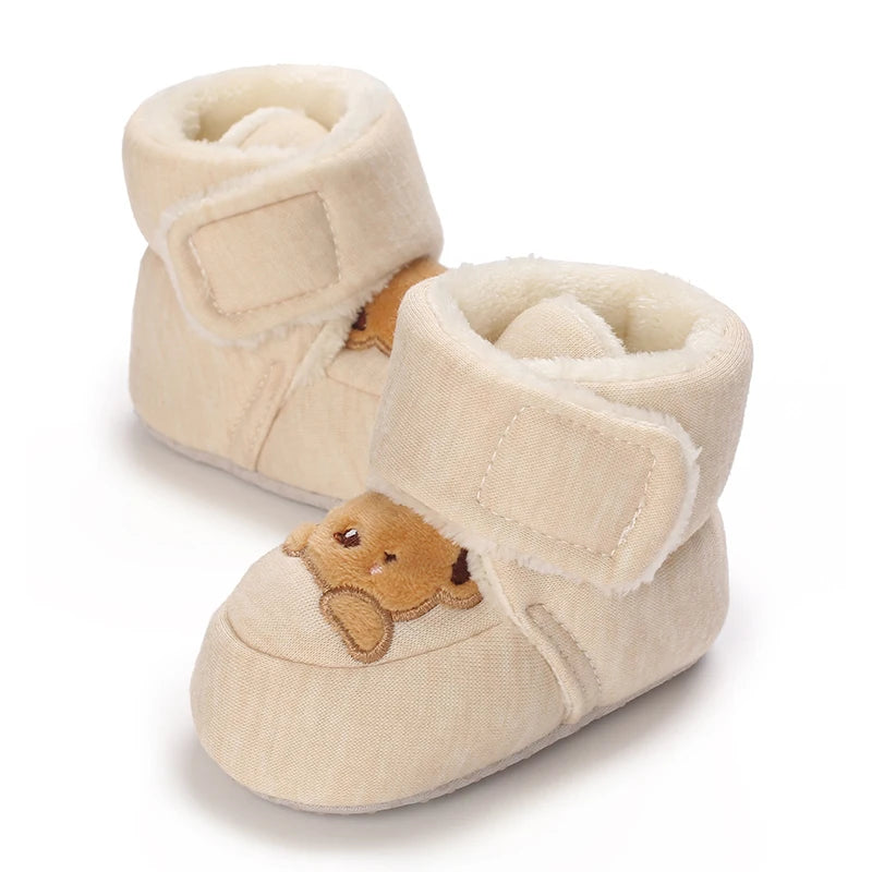 Cute Cartoon Cotton First Walker Shoes
