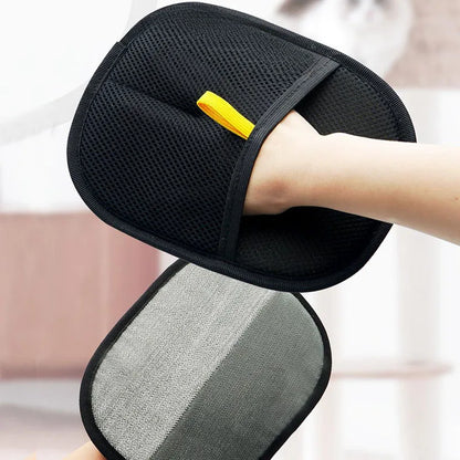 Reusable Double-Sided Pet Hair Removal Gloves